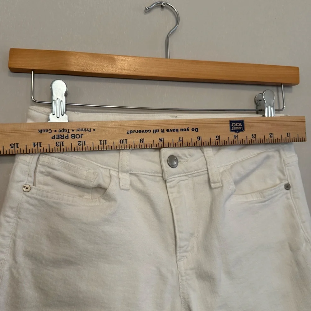 Joe's Jeans Women's Off-White Straight-Leg Jeans - Picture 16 of 16